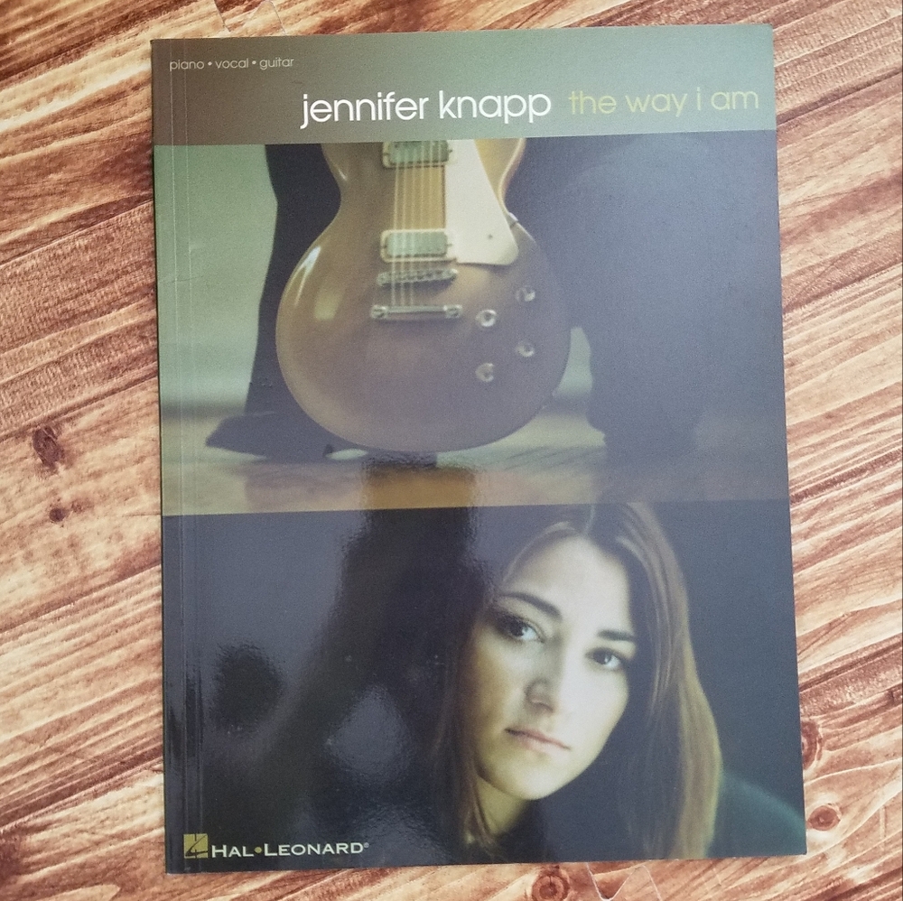 Jennifer Knapp The Way I Am Sheet Music Book Songbook Hal Leonard Piano/Guitar